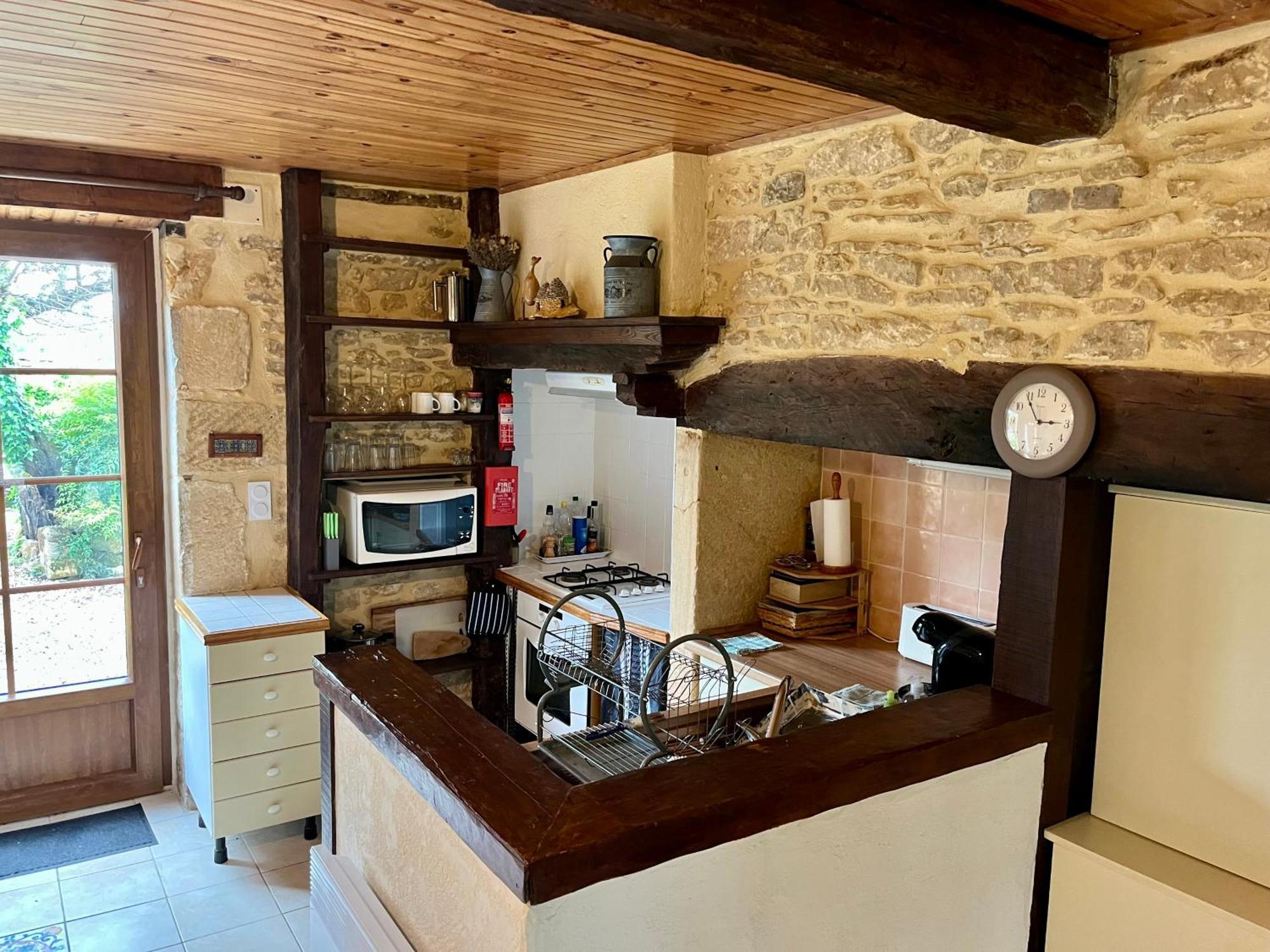 La Vieille Ferme: Superbe Complexe De 3 Gites En Pierre Avec Piscine Au Coeur Du Perigord Noir Saint-Genies Exterior photo